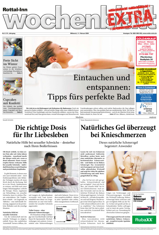 Rottal-Inn Wochenblatt EXTRA vom Mittwoch, 11.02.2026