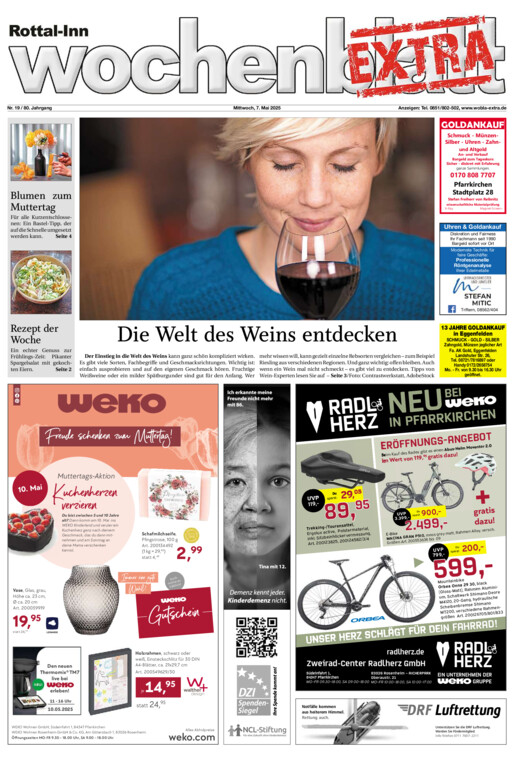 Rottal-Inn Wochenblatt EXTRA vom Mittwoch, 07.05.2025