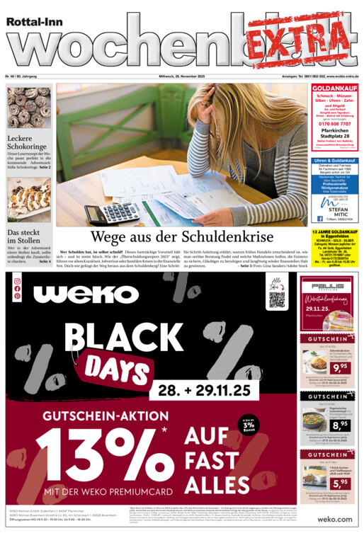 Rottal-Inn Wochenblatt EXTRA vom Mittwoch, 26.11.2025