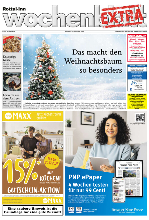Rottal-Inn Wochenblatt EXTRA vom Mittwoch, 10.12.2025