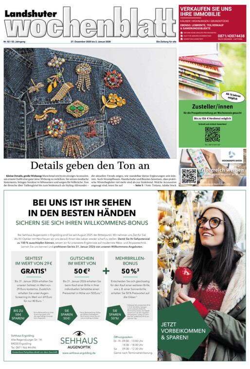 Landshuter Wochenblatt vom Samstag, 27.12.2025