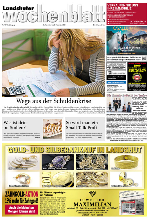 Landshuter Wochenblatt vom Samstag, 29.11.2025