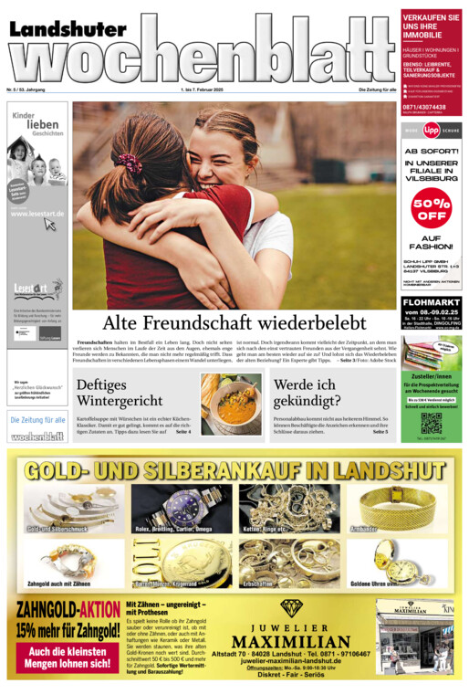 Landshuter Wochenblatt vom Samstag, 01.02.2025