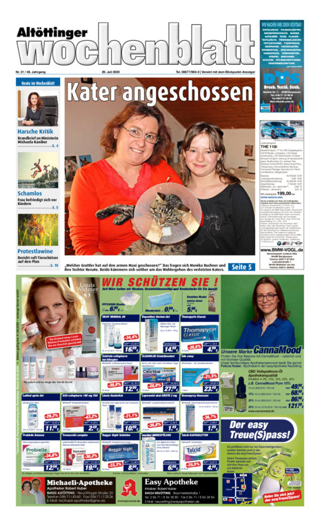 Altöttinger Wochenblatt vom Mittwoch, 29.07.2020