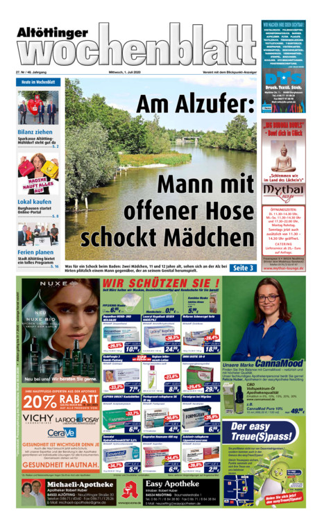 Altöttinger Wochenblatt vom Mittwoch, 01.07.2020