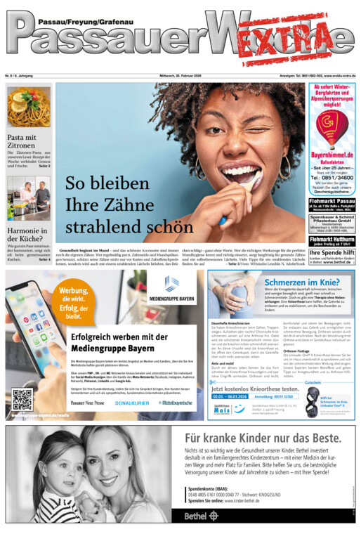 Passauer Woche EXTRA vom Mittwoch, 25.02.2026