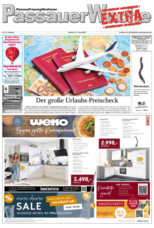 Passauer Woche EXTRA vom Mittwoch, 21.01.2026