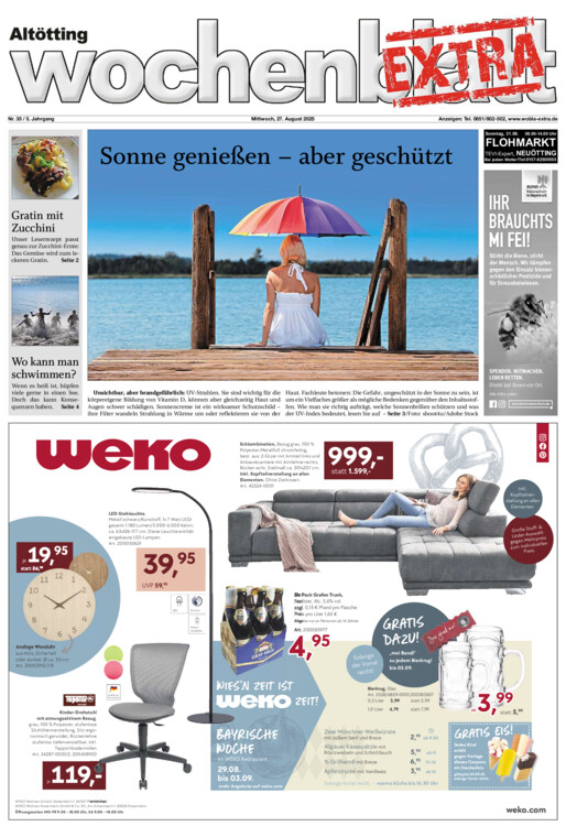 Altötting Wochenblatt EXTRA vom Mittwoch, 27.08.2025