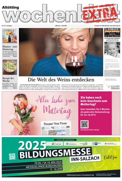 Altötting Wochenblatt EXTRA vom Mittwoch, 07.05.2025