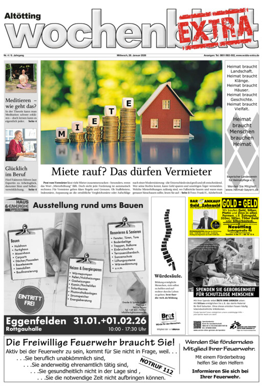 Altötting Wochenblatt EXTRA vom Mittwoch, 28.01.2026