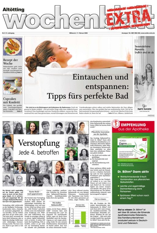 Altötting Wochenblatt EXTRA vom Mittwoch, 11.02.2026