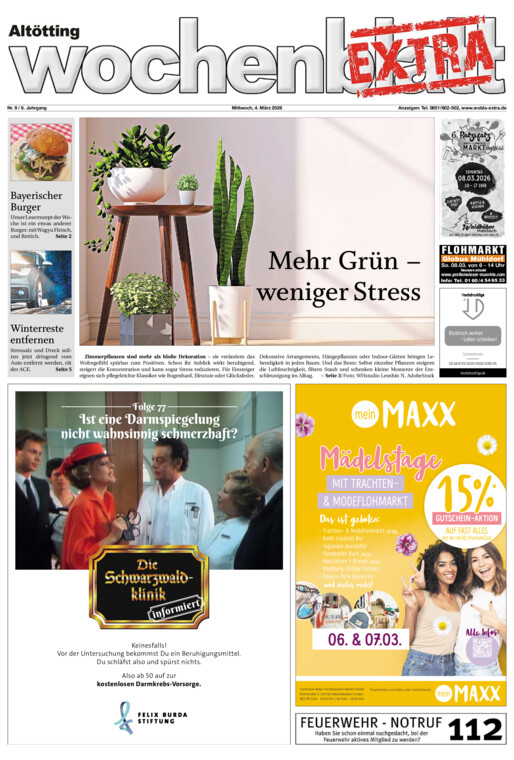 Altötting Wochenblatt EXTRA vom Mittwoch, 04.03.2026