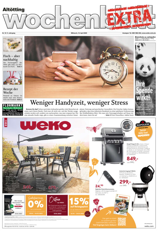 Altötting Wochenblatt EXTRA vom Mittwoch, 16.04.2025