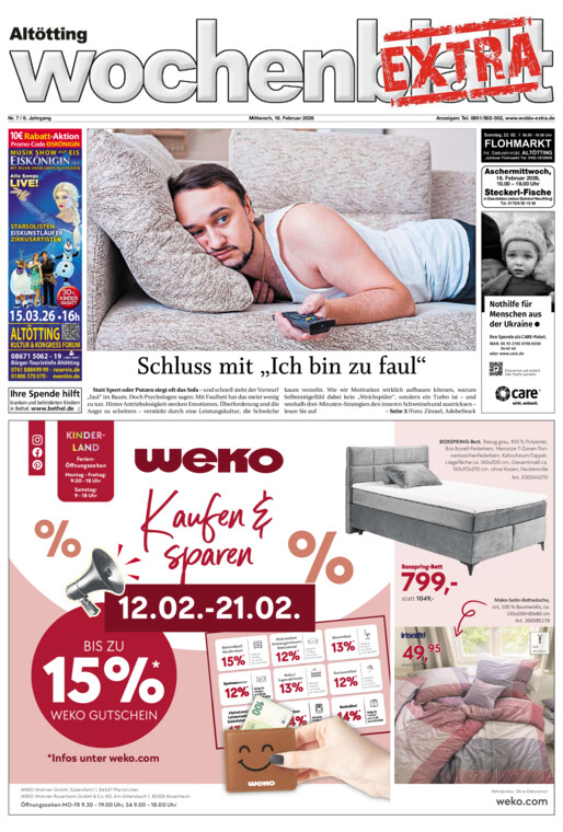 Altötting Wochenblatt EXTRA vom Mittwoch, 18.02.2026