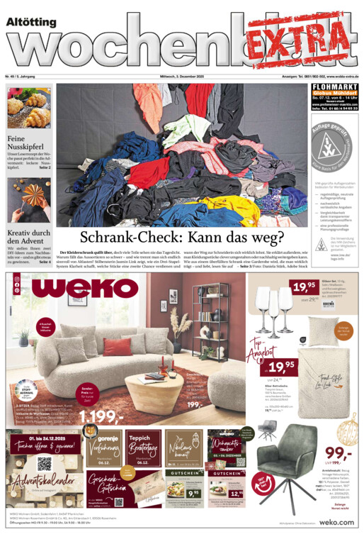 Altötting Wochenblatt EXTRA vom Mittwoch, 03.12.2025