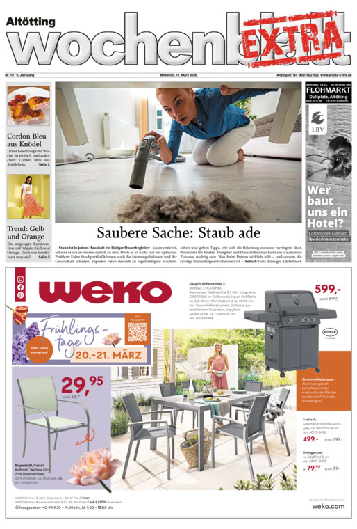Altötting Wochenblatt EXTRA vom Mittwoch, 11.03.2026