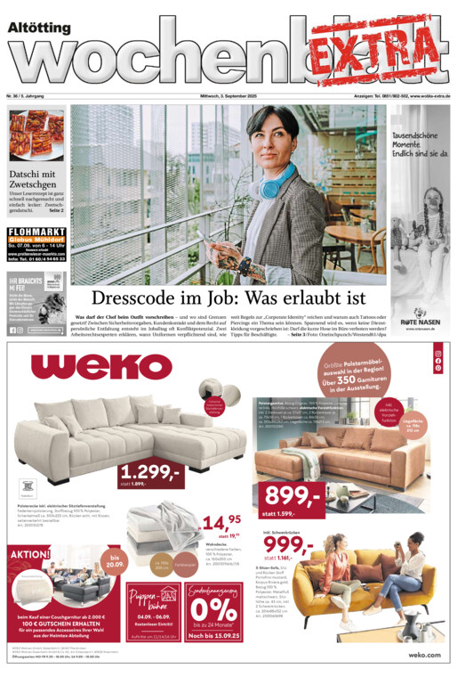 Altötting Wochenblatt EXTRA vom Mittwoch, 03.09.2025