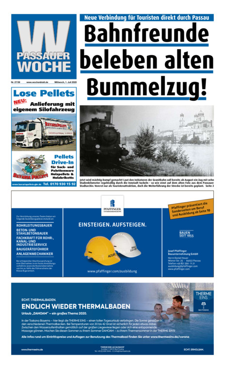 Passauer Woche vom Mittwoch, 01.07.2020